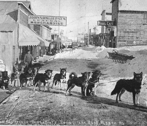 1916 Sleddog Mail Team